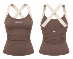 TwelveXII Sculpt Tank in Teddy Brown, product view